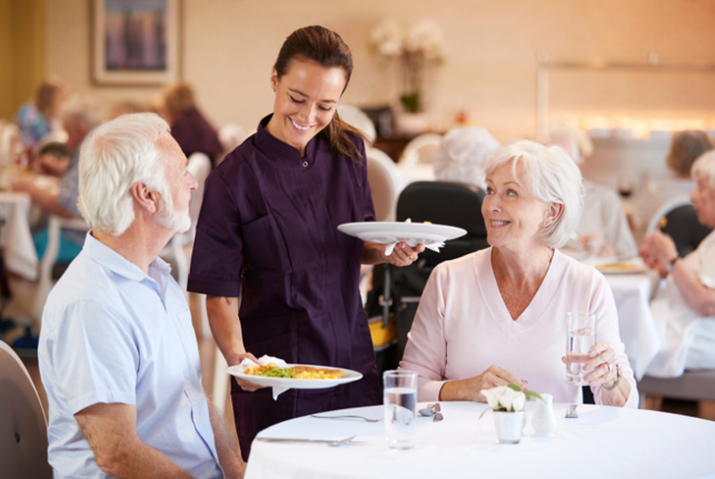 Food service assisted living