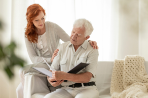 stay connected with a senior in memory care